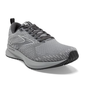 Brooks Levitate 5 - Womens Running Shoes - Grey/Oyster/Blackened Pearl