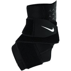Nike Pro Ankle Sleeve 3.0 With Strap - Black/White