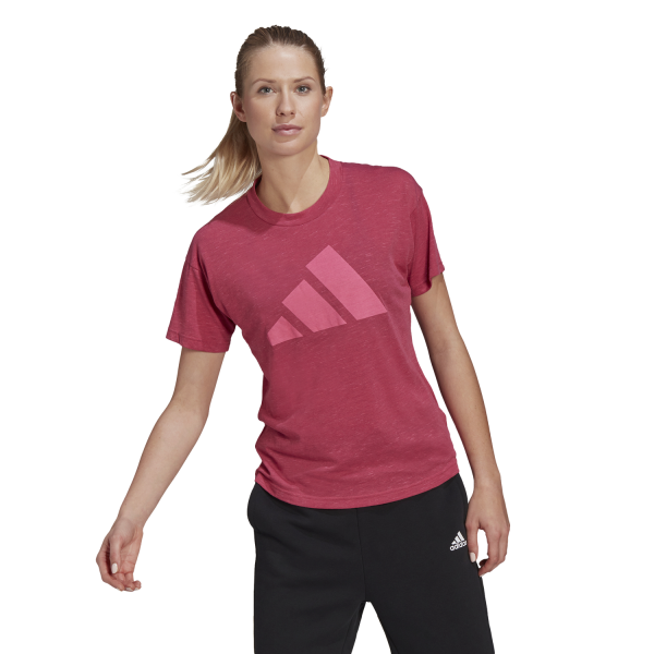 Adidas Sportswear Winners 2.0 Womens T-Shirt - Wild Pink Mel