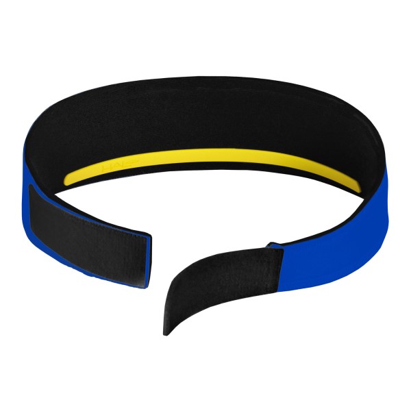 Halo V Velcro SweatBlock Headband - Royal Blue