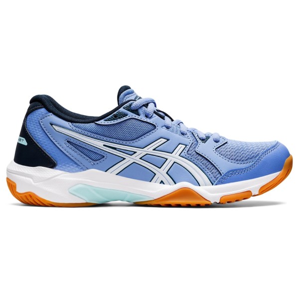 Asics Gel Rocket 10 - Womens Indoor Court Shoes - Periwinkle/Blue/White