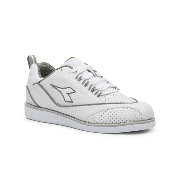 Diadora Jack Hi - Unisex Lawn Bowls Shoes - White