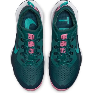 Nike Air Zoom Terra Kiger 7 - Womens Running Shoes - Dark Teal/Green Turquoise Blue