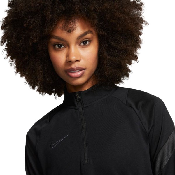 Nike Dri-Fit Academy Pro Womens Long Sleeve Drill Top - Black/Anthracite