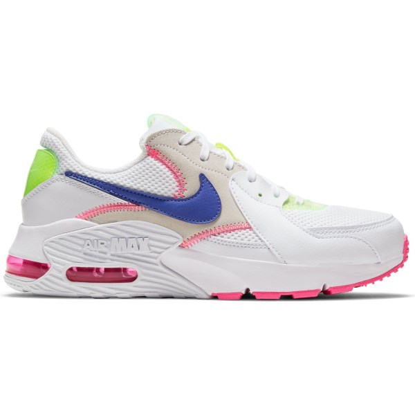 Nike Air Max Excee AMD - Womens Sneakers - White/Indigo Burst/Pink Blast Volt