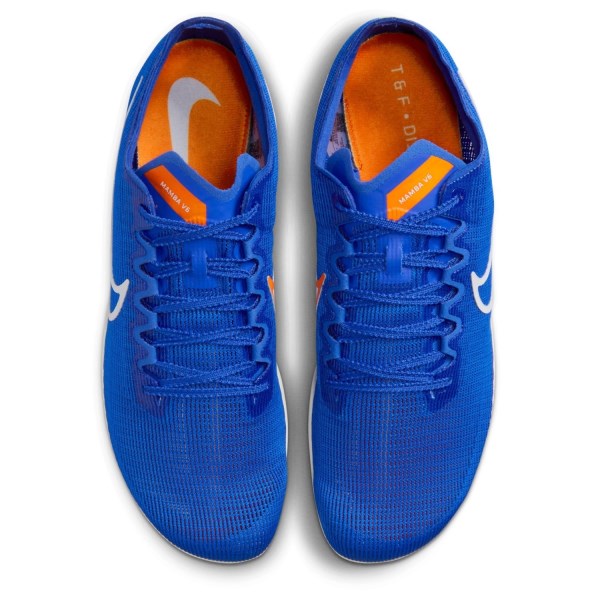 Nike Zoom Mamba VI - Mens Long Distance Track Spikes - Racer Blue/White/Lime Blast