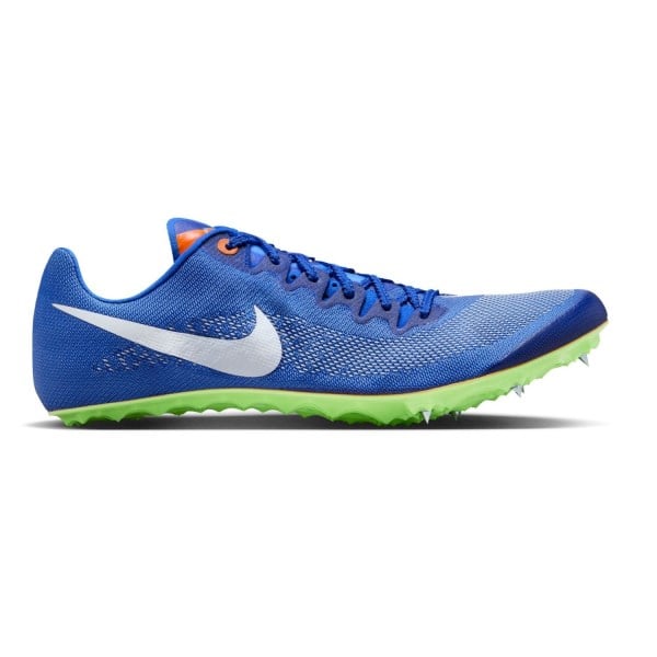 Nike Ja Fly 4 - Unisex Sprint Track Spikes - Racer Blue/White/Safety orange