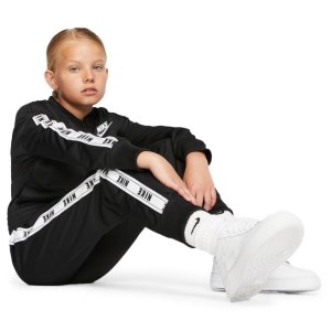 Nike Sportswear Kids Girls Tracksuit - Black/White