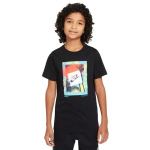 Nike Sportswear Club Seasonal Kids Boys T-Shirt - Black