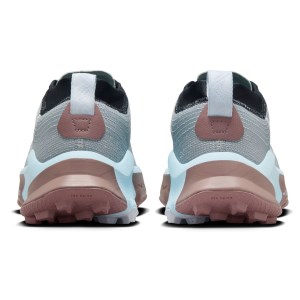 Nike ZoomX Zegama - Womens Trail Running Shoes - Light Smoke Grey/White/Black/Glacier Blue