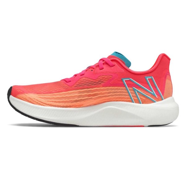 New Balance FuelCell Rebel v2 - Womens Running Shoes - Citrus Punch/Vivid Coral