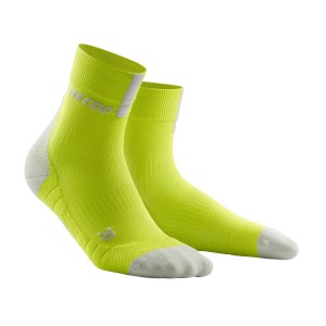 CEP High Cut Running Socks 3.0 - Lime/Grey