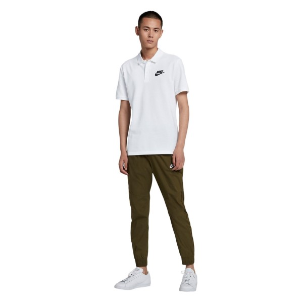 Nike Sportswear Mens Polo Shirt - White/Black