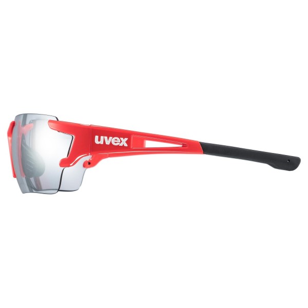 UVEX Sportstyle 803 Race Variomatic Light Reacting Multi Sport Sunglasses - Small - Red