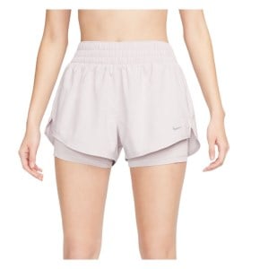 Nike Dri-Fit One 2-In-1 Mid-Rise Womens Running Shorts