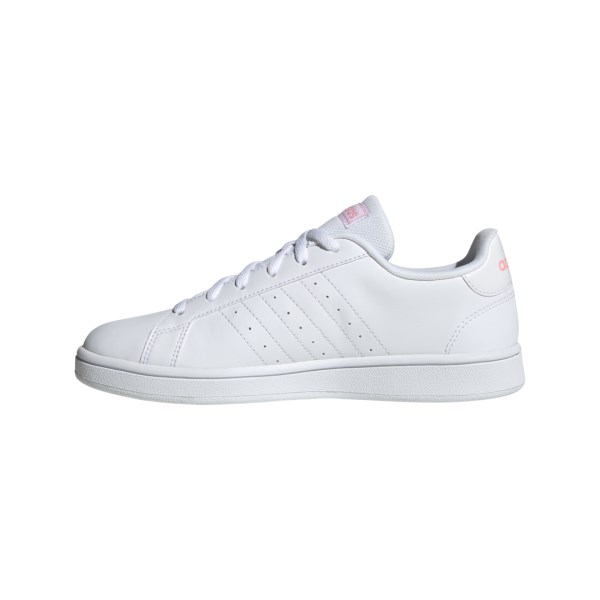 Adidas Grand Court Base - Womens Sneakers - Footwear White/Glow Pink