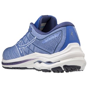 Mizuno Wave Inspire 18 - Womens Running Shoes - Amparo Blue/White/Deep Cobalt