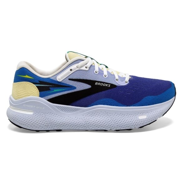 Brooks Ghost Max - Mens Running Shoes - Damon Brown/Blue/Yellow/Black