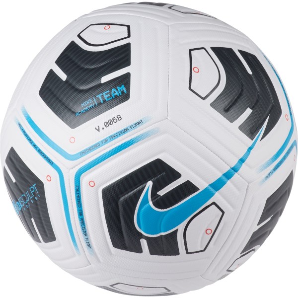 Nike Academy Team Soccer Ball - Size 5 - White/Blue