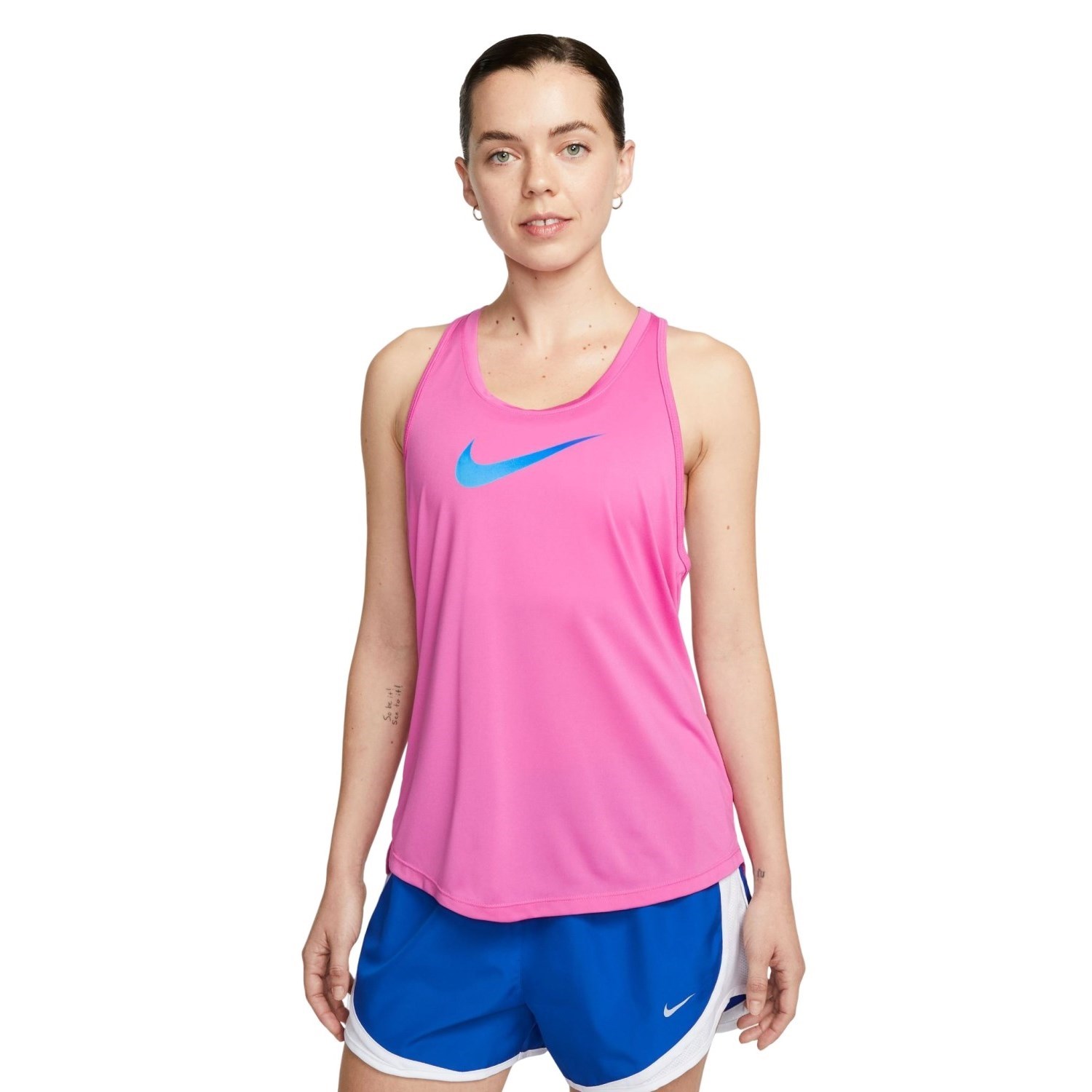Tank Top One Running | Swoosh - Active Womens Nike Fuchsia Sportitude Dri-Fit