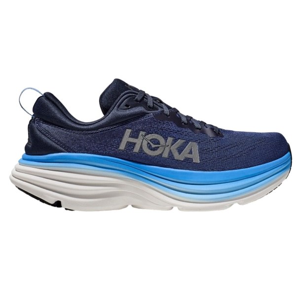 Hoka Bondi 8 - Mens Running Shoes - Outer Space/All Aboard