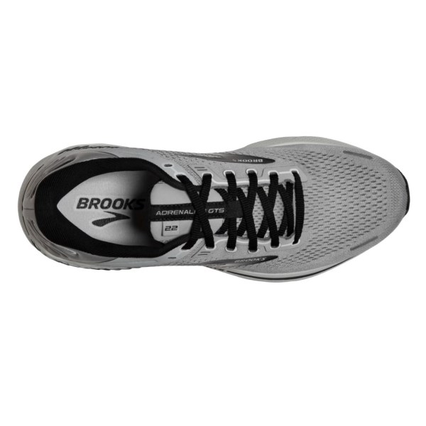 Brooks Adrenaline GTS 22 - Mens Running Shoes - Alloy/Grey/Black