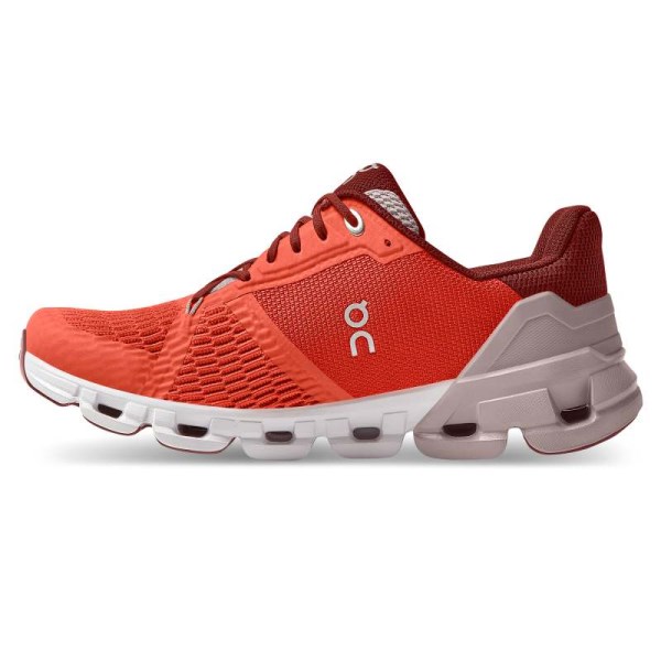 On Cloudflyer - Womens Running Shoes - Flare/Quartz