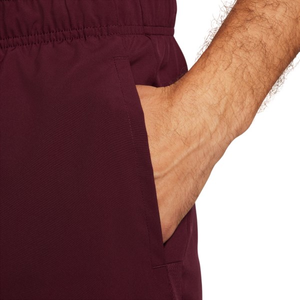 Nike Dri-Fit Challenger 5 Inch Brief-Lined Mens Running Shorts - Night Maroon/Reflective Silver