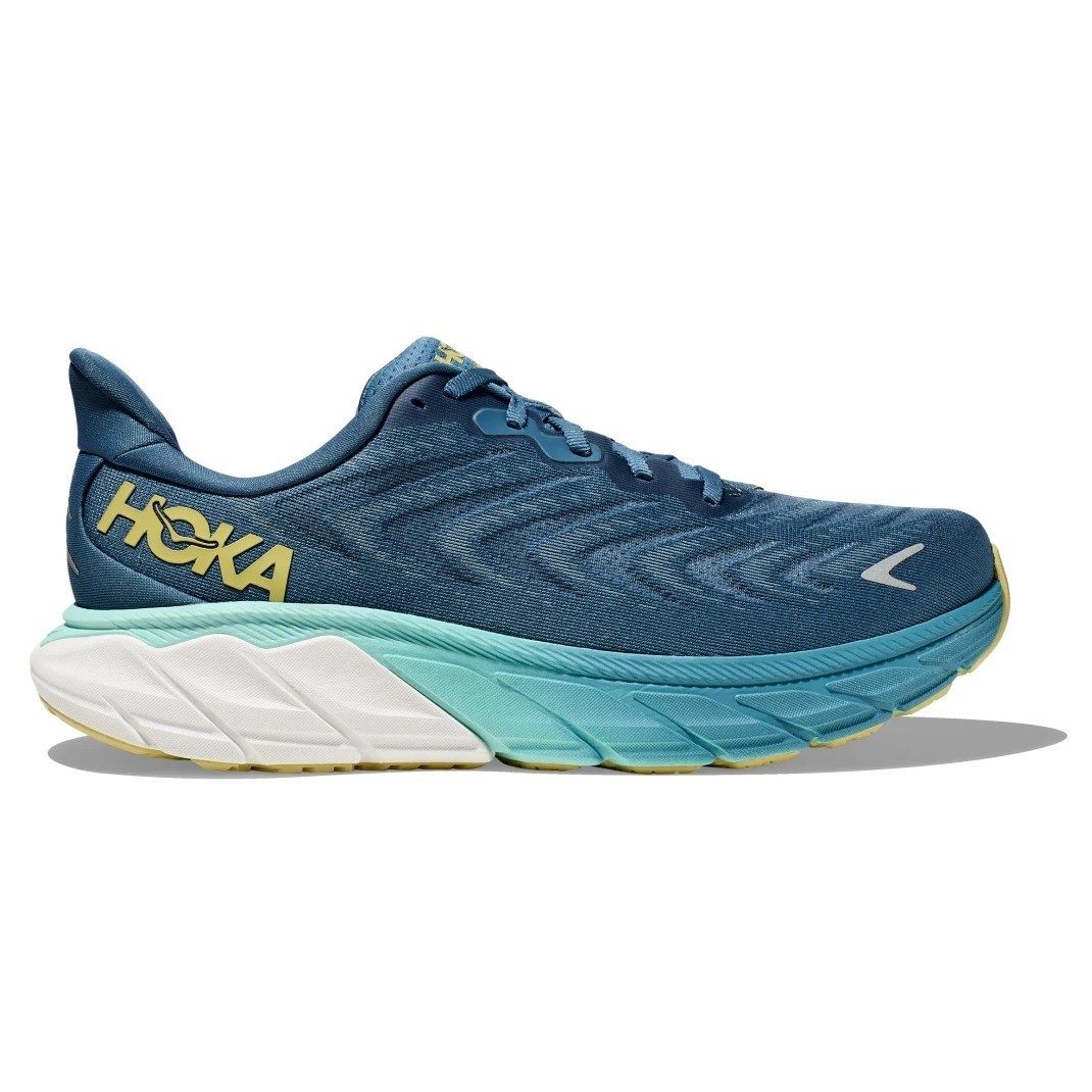 Hoka Arahi 6 - Mens Running Shoes - Bluesteel/Sunlit Ocean | Sportitude