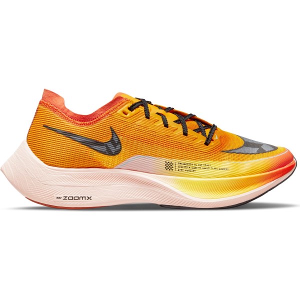 Nike ZoomX Vaporfly NEXT% 2 Ekiden - Mens Running Shoes - University Gold/Black/Pollen Orange