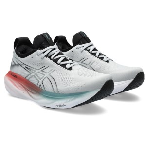 Asics Gel Nimbus 25 - Mens Running Shoes - Piedmont Grey/Foggy Teal