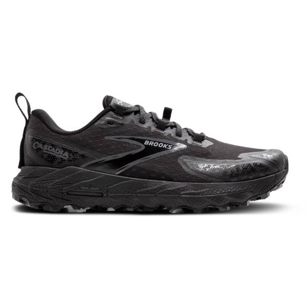 Brooks Cascadia 18 - Mens Trail Running Shoes - Black/Blackened Pearl