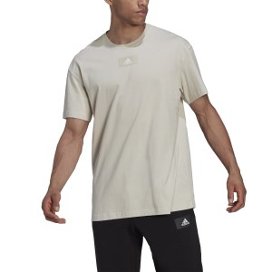 Adidas Essentials Feelvivid Drop Shoulder Mens T-Shirt - Aluminum