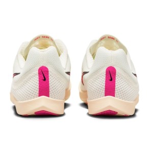 Nike Zoom Rival Distance - Unisex Track Running Spikes - Sail/Fierce Pink/Light Lemon