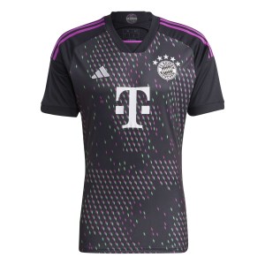 Adidas FC Bayern 2023/24 Away Mens Soccer Jersey - Black