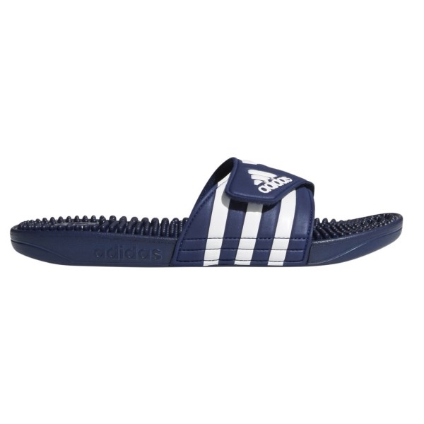 Adidas Adissage - Mens Massage Slides - Dark Blue/Footwear White