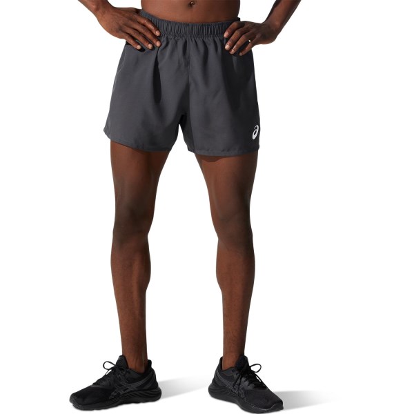 Asics Silver 5 Inch Mens Running Shorts - Graphite Grey