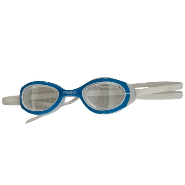 Fiski Hunter Swimming Goggles - Clear Cobalt