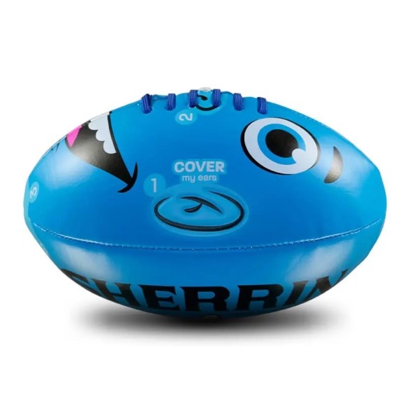 Sherrin Super Soft Touch Face Footy - Radar - Size 2 - Blue