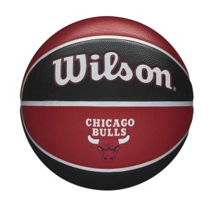 Wilson Chicago Bulls NBA Team Tribute Outdoor Basketball - Size 7