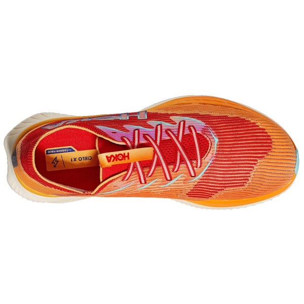 Hoka Cielo X1 - Unisex Running Shoes - Cerise/Solar Flare