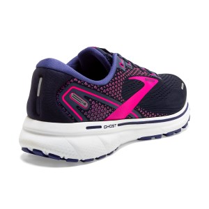 Brooks Ghost 14 - Womens Running Shoes - Peacoat/Pink/White