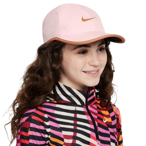 Nike Dri-Fit Club Featherlight Kids Cap - Pink Foam/Terra Blush/Terra Blush