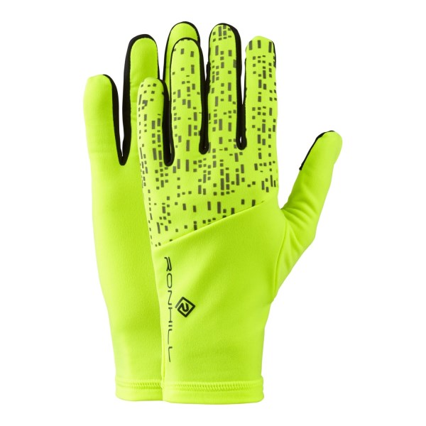 Ronhill Night Runner Gloves - Yellow