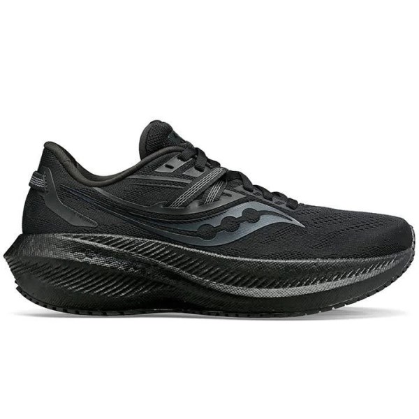 Saucony Triumph 20 - Mens Running Shoes - Triple Black | Sportitude