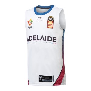 First Ever Adelaide 36ers City Theme 2019/20 Kids Basketball Jersey - White