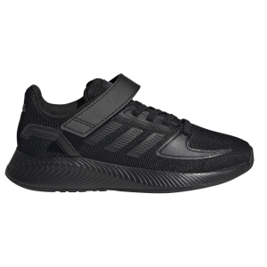 Adidas Runfalcon 2.0 Velcro - Kids Running Shoes - Black/Grey Six