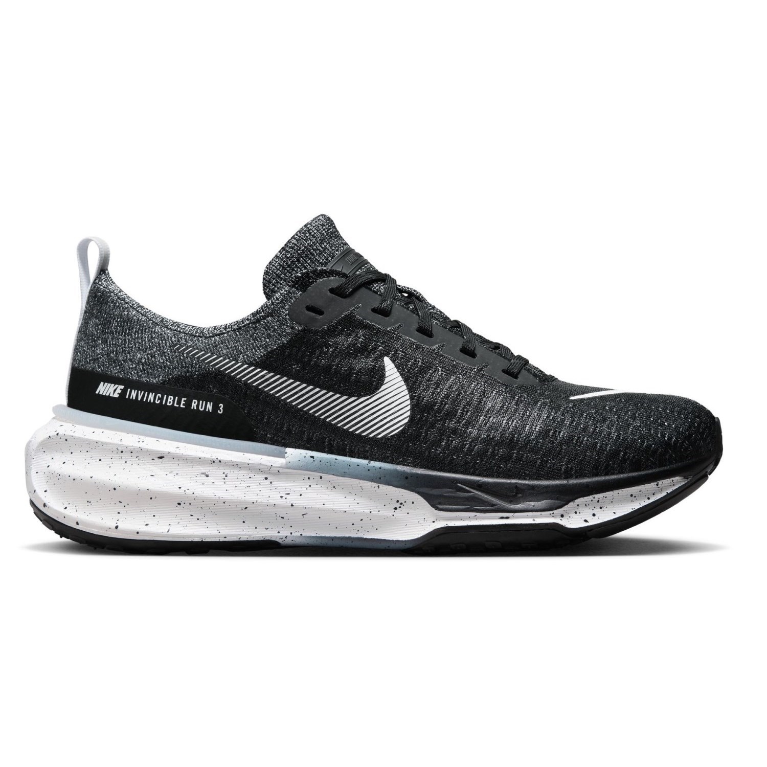 Nike ZoomX Invincible Run Flyknit 3 - Mens Running Shoes - Black/White ...