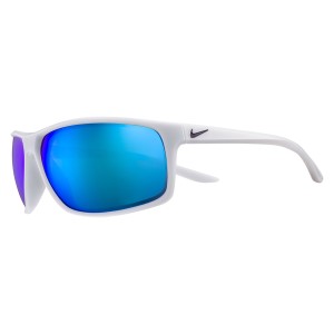Nike Adrenaline Sports Sunglasses - Wolf Grey/Burgundy Ash/Blue Mirror