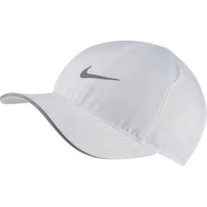 Nike Featherlight Unisex Running Cap - White